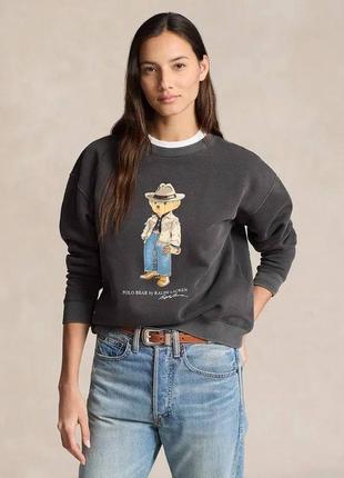 Свитшот Коричневый кожаный бумажник Polo Ralph Lauren