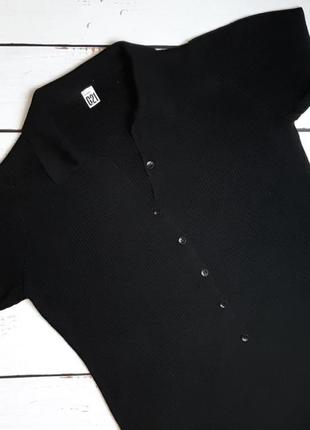 1+1=3 базовый черный ромпер комбинезон с шортами в рубчик george, размер 52 - 544 фото