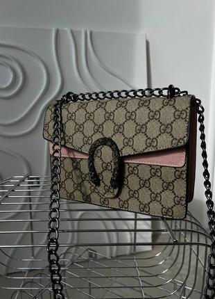 Женская сумка в стиле gucci