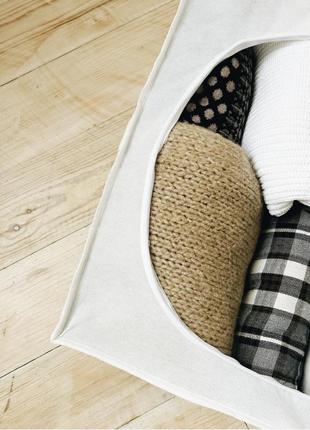 Органайзер для зберігання речей, зі знімною перетинкою, 50х41х18 см7 фото