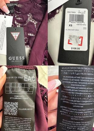 Плаття guess, мереживне плаття 8