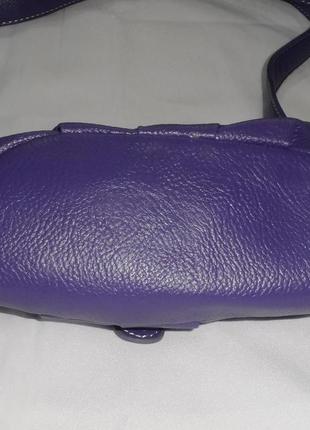 Сумочка женская кроссбоди фиолетовая