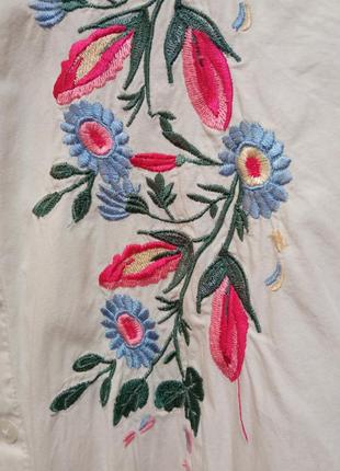 Блуза-рубашка подовжена