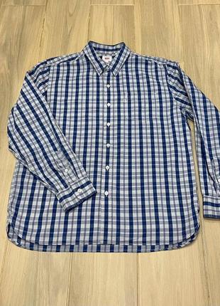 Акция 🎁 сорочка levis sunset one pocket shirt boxwood indigo plaid zara wrangler4 фото