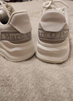 Marc o'polo shoes женские кроссовки кожаные9 фото