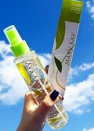 Спрей для тіла деоколон дезодорант аромат лотос бамбук мері кей