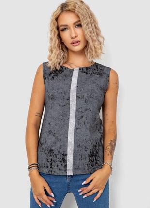 Женская майка графитового цвета 102r338-1