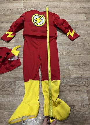 Карнавальний костюм флеш супергерой дс flash3 фото
