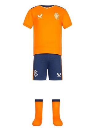Оригинал комплект футбольный для малышей глазго рейнджерс fc castore (англия) рост 68-80 от 150 грн