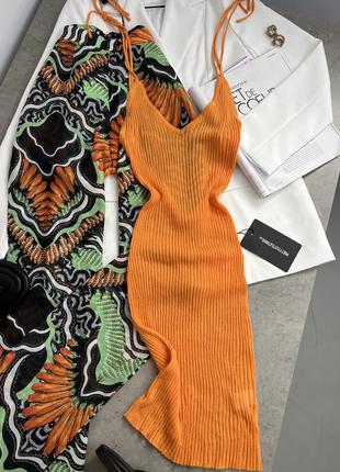 Пляжное платье мини от plt