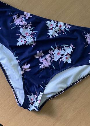 🥥высокие купальные трусы плавки женские высокая талия супер-балта большого размера 4xl