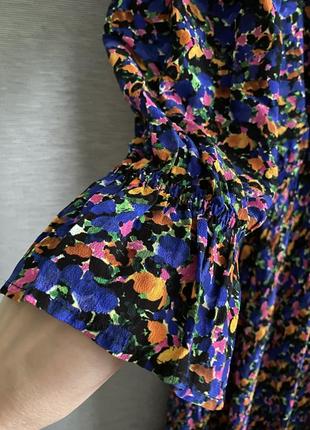 M&s ghost 🔥 миди платье сочное multicolor8 фото