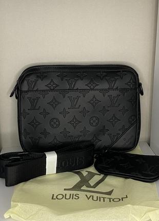 Мессенджер | сумка дуо louis vuitton