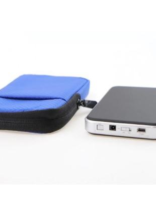Чохол для зовнішнього диска hdd blue