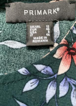 Невероятно красивое летнее платье primark, цветочный принт4 фото