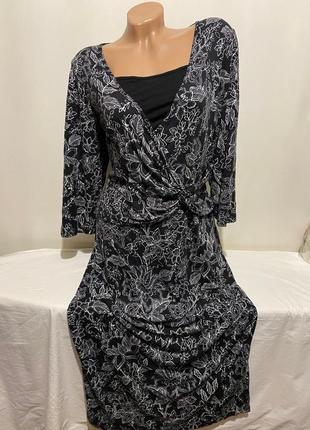 Женское платье на запах (№12)