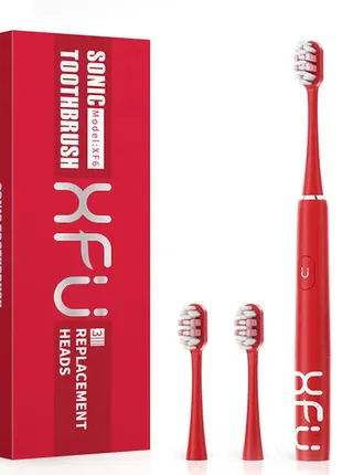 Зубная щётка seago xfu xf6 aaa*1 таймер ipx7 24000 об/мин. red