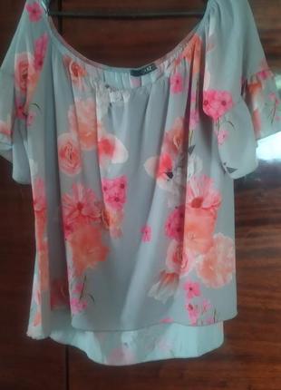 Блуза з відкритими плечима