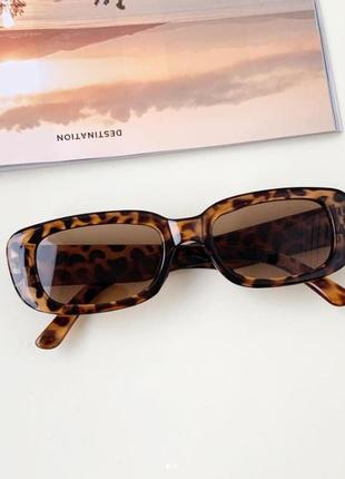 Трендові вінтажні сонцезахисні окуляри, колір леопард7 фото