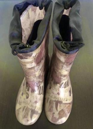 Сапоги резиновые 2