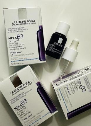 Интенсивная сыворотка-концентрат против гиперпигментации la roche posay mela b3 serum, 10 мл