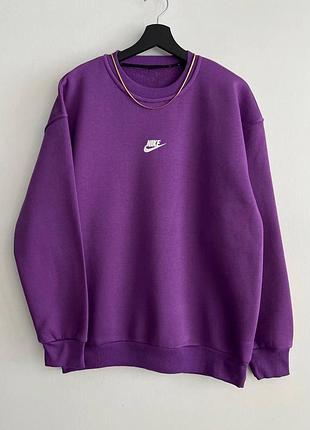 Мужской винтажный светит фиолетовый оверсайз nike