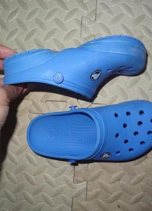 Crocs шлепанцы детские оригинал 12-13 размер указан