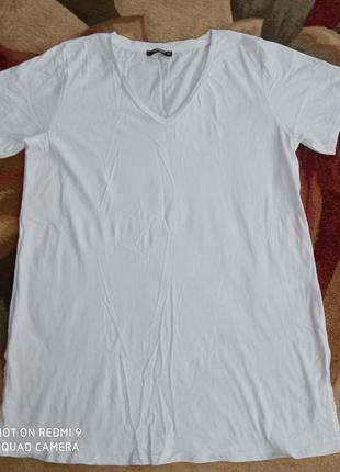 Подовжена футболка туніка для вагітних1 фото