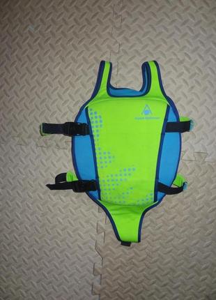 Жилет детский для плавания aqua sphere 18-30 кг