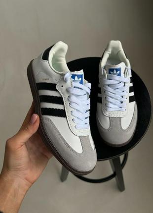 Кроссовки adidas samba white4 фото