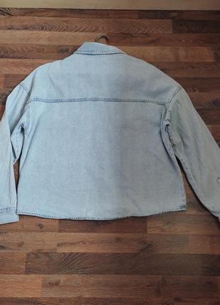 Куртка сорочка  джинсова5 фото