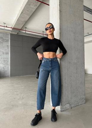 Женские джинсы carrot fit