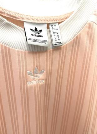 Оверсайз плаття - футболка adidas original2 фото