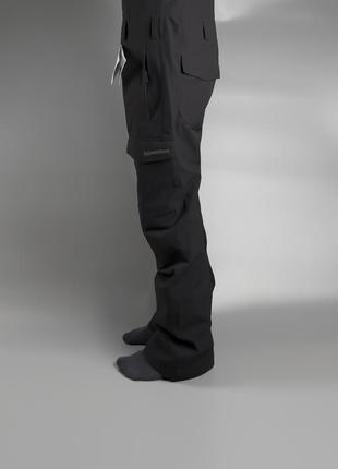 Чолвоічі штани бібс для катання на сноуборді  horsefeathers medler pants - black6 фото