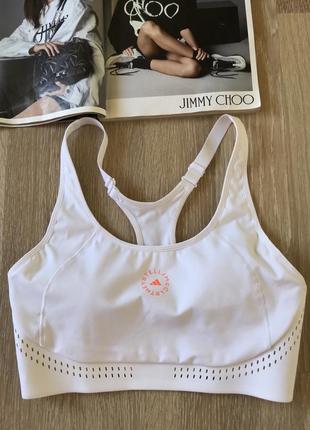 Фірмовий спортивний топ топік майка ліф adidas stella mccartney