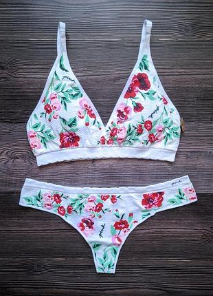 Безшовний комплект білизни victoria's secret pink оригінал
