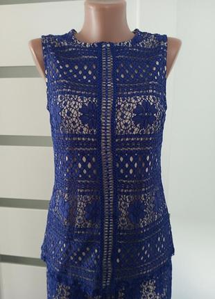 Гипюровый костюм7 фото