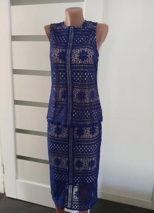 Гипюровый костюм4 фото