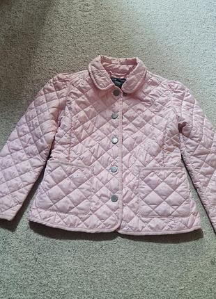 Уголка стеганая для девочки на осень ralph lauren kids