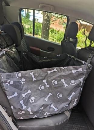 Авточехол гамак для перевозки собак котов в авто.ваше авто всегда будет чистым и опрятным