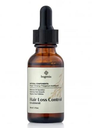 Bogenia hair loss treatment лечебная сыворотка против выпадения волос с имбирем