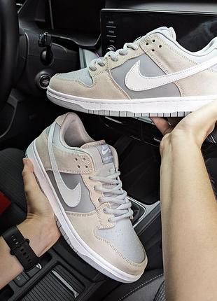 Чоловічі кросівки nike sb dunk сірі