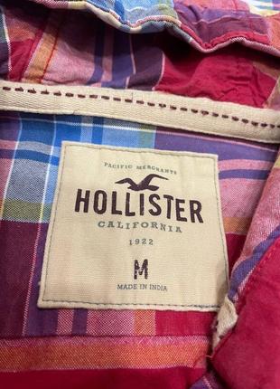 Акция 🎁 стильная рубашка с капюшоном hollister в клетку dickies levis2 фото