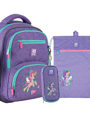 Kite школьный набор рюкзак пенал сумка set_lp24-773m my little pony