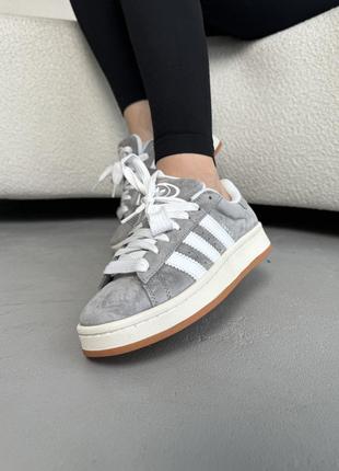 Adidas campus 00s grey/white 443 фото