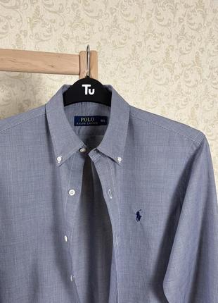 Рубашка polo ralph lauren в клетку 8