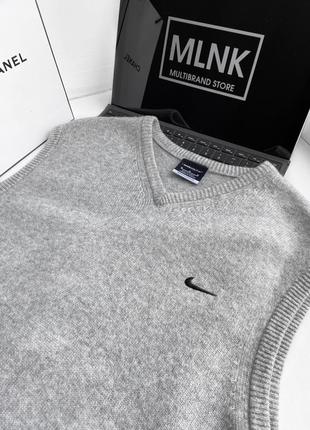 Жилетка от nike polo, оригинал🌪 5