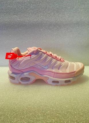 Кроссовки в стиле nike air max tn plus light pink