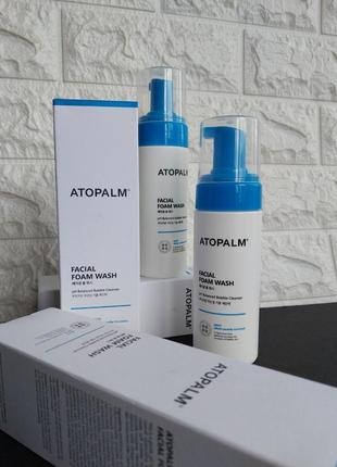 Пінка для вмивання atopalm facial foam wash 150 мл