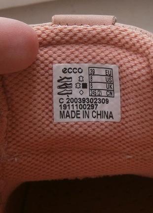 Туфлі ecco crepetray w 200393 оригінал натуральний нубук3 фото